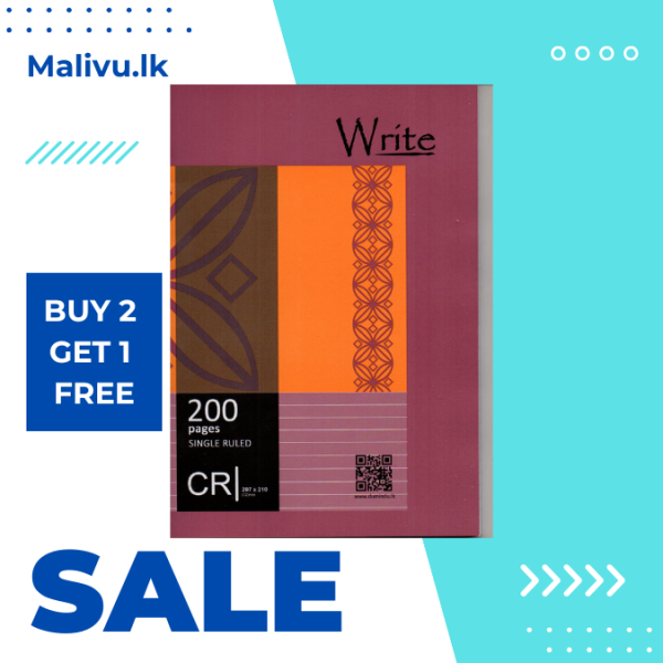 Write CR Book 200 Pages