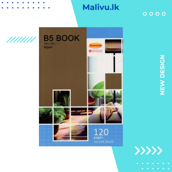 Dumindu B5 Book 120 Pages