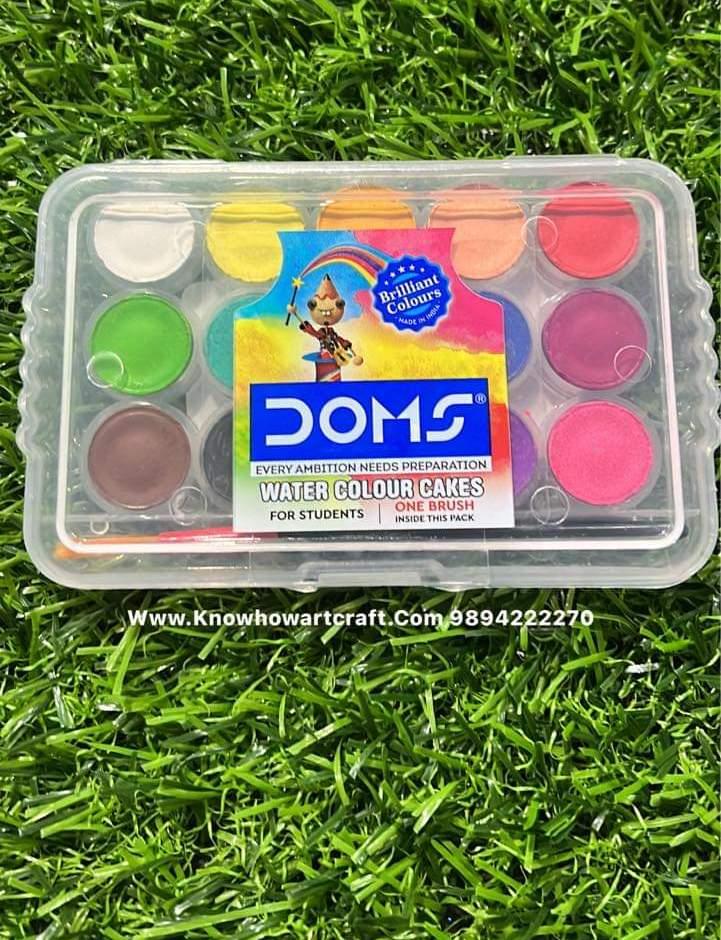 DOMS AQUA COLOUR CAKES